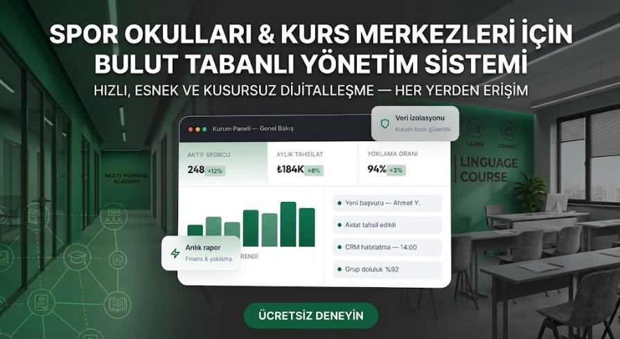 Teknolojiye Uyum Sağlayan Eğitim Kurumlarında Kurs Yönetim Sistemleri İçin Yenilikçi Çözümler