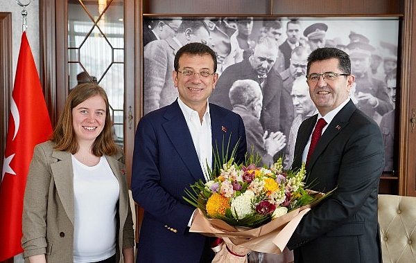 Ekrem İmamoğlu'nun Çekmeköy Belediye Başkanı Orhan Çerkez'e tebrik ziyareti – GÜNDEM