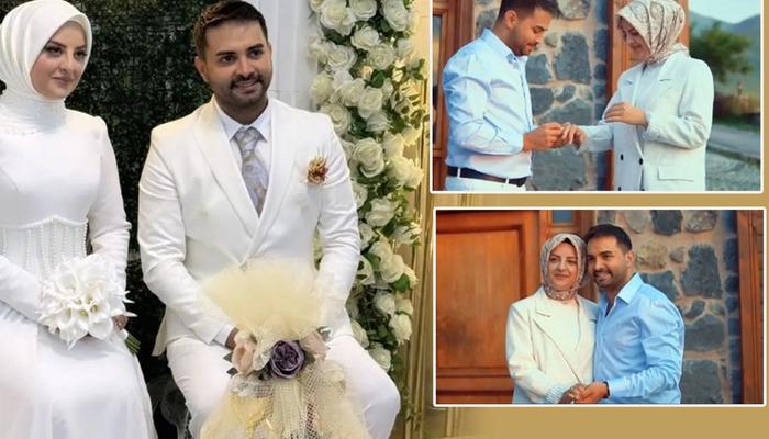 Kadir Ezildi nişanlısını özleyince Erzurum'a gitti!  Gamze Türkmen erkek arkadaşını karşısında görünce…