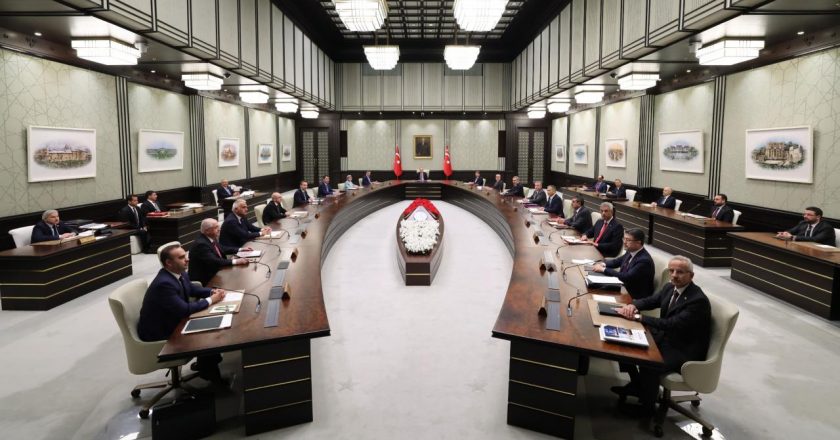 Kabine toplantısı sona erdi