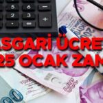 2025 YENİ YILI TAHMİNİ MAAŞ/MAAŞ MİKTARININ HESAPLANMASI || Gözler Bakanlar Kurulu’nda! Ocak ayında net/brüt asgari ücret ne kadar olacak ve yüzde kaç artacak? Asgari ücret ne zaman açıklanacak?