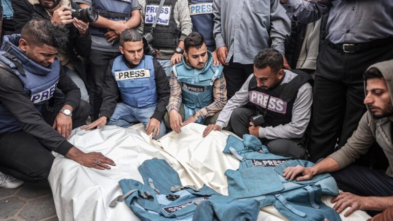 Cani İsrail’in Gazze’de öldürdüğü gazetecilerin sayısı 188’e yükseldi