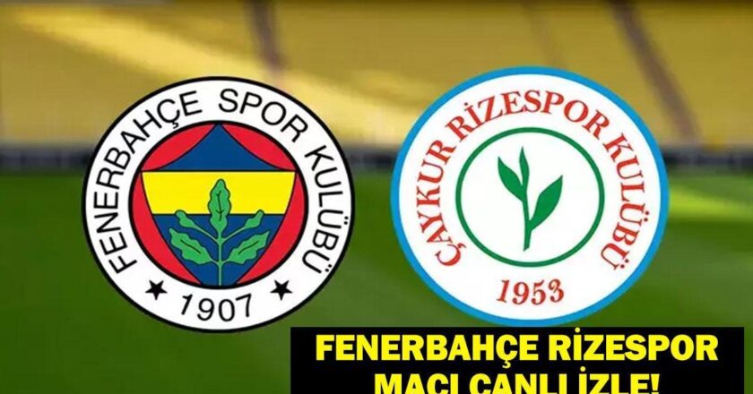 Fenerbahçe Çaykur Rizero Live Match! İşte mümkün olan 11