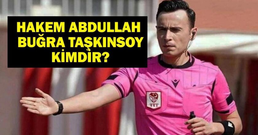 Hakem Abdullah Buğra Taşkınsoy Kimdir? ZTK Konyaspor