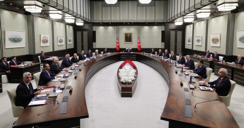 Cumhurbaşkanlığı Kabinesi toplandı