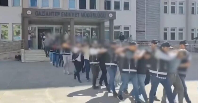 Gaziantep merkezli “joker” operasyonu: 40 şüpheli tutuklandı