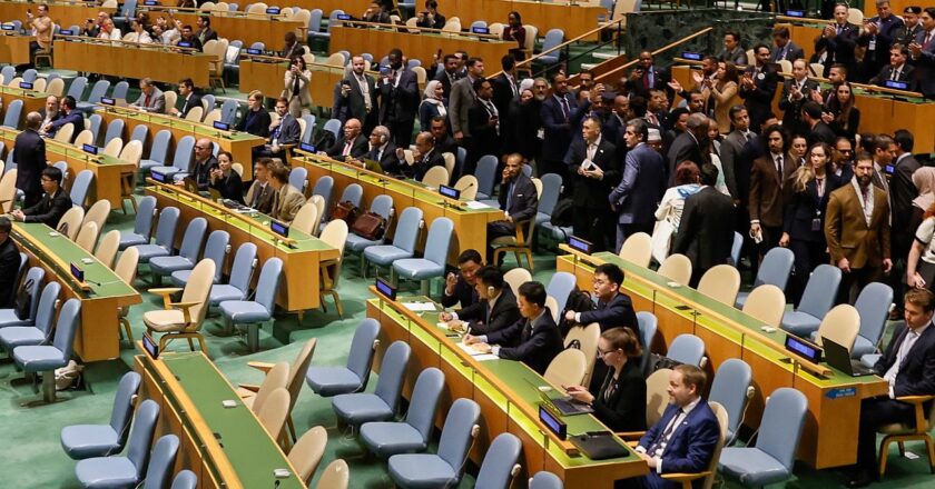 BM Genel Kurulu’nda protesto edilen İsrail Başbakanı Netanyahu Hamas’a seslendi: ‘Silahlarınızı bırakın’